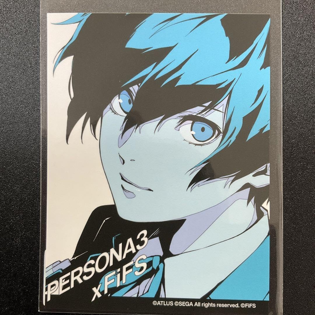 ペルソナ3 主人公 結城理 FIFSイラスト展 缶バッジ 50個セット 白