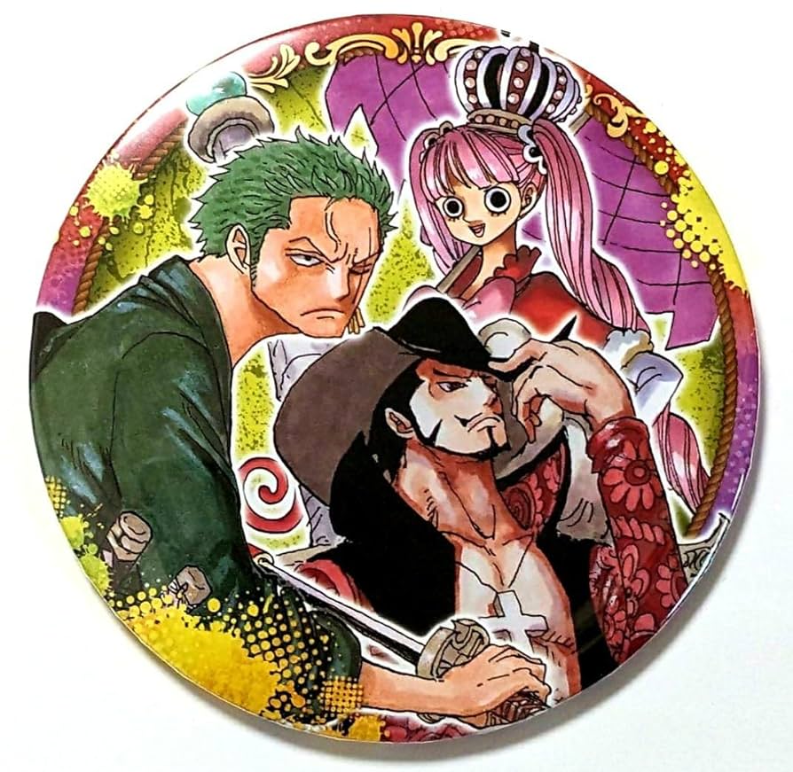 ワンピース トンガリ 缶バッジ ミホーク タワー 【公式通販】