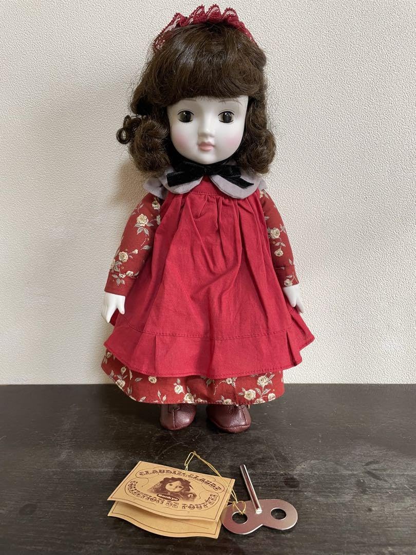 Amazon.co.jp: レトロ サンキョー オルゴール 人形 ビスクドール