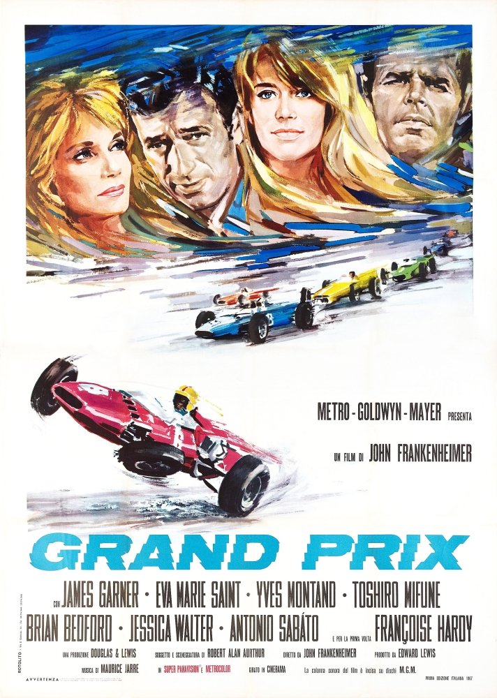 Amazon.com: Posterazzi Grand Prix Italian Left: Eva Marie Saint