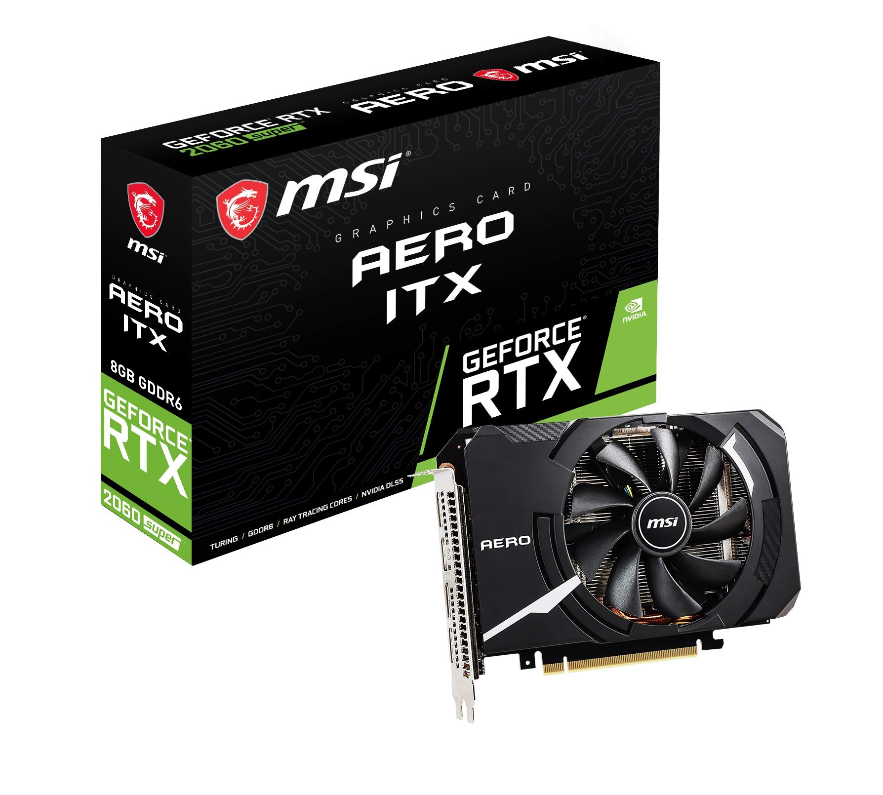 Amazon | MSI GeForce RTX 2060 SUPER AERO ITX グラフィックスボード