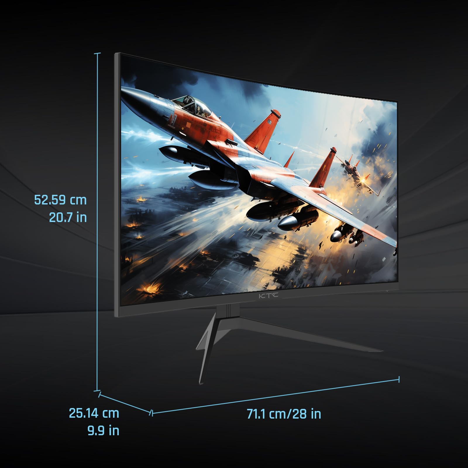 Amazon.co.jp: KTC 32インチ 湾曲ゲーミングモニター 240Hz 1500R