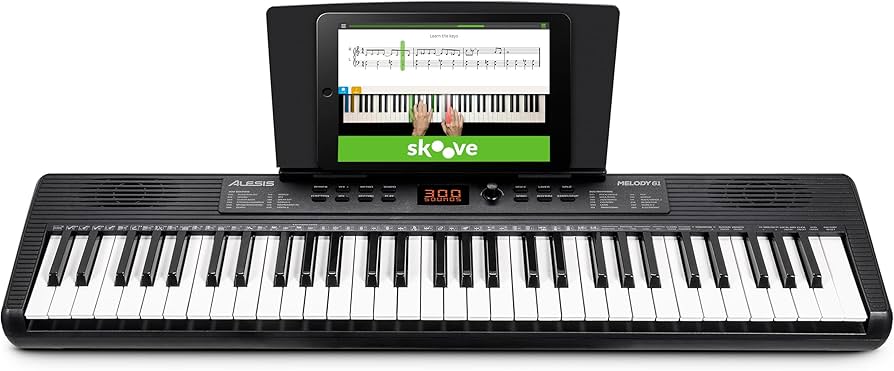 Amazon.co.jp: Alesis キーボード ピアノ 61鍵盤 スピーカー内蔵