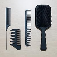 Amazon | 【ツーブロックスタイルのお供に】 ヘアコームセット パドル
