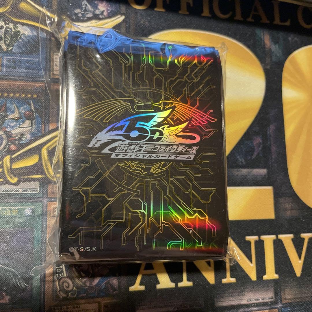 遊戯王 公式スリーブ 竜の紋章 赤 レッド 未開封 50枚入り 遊戯王