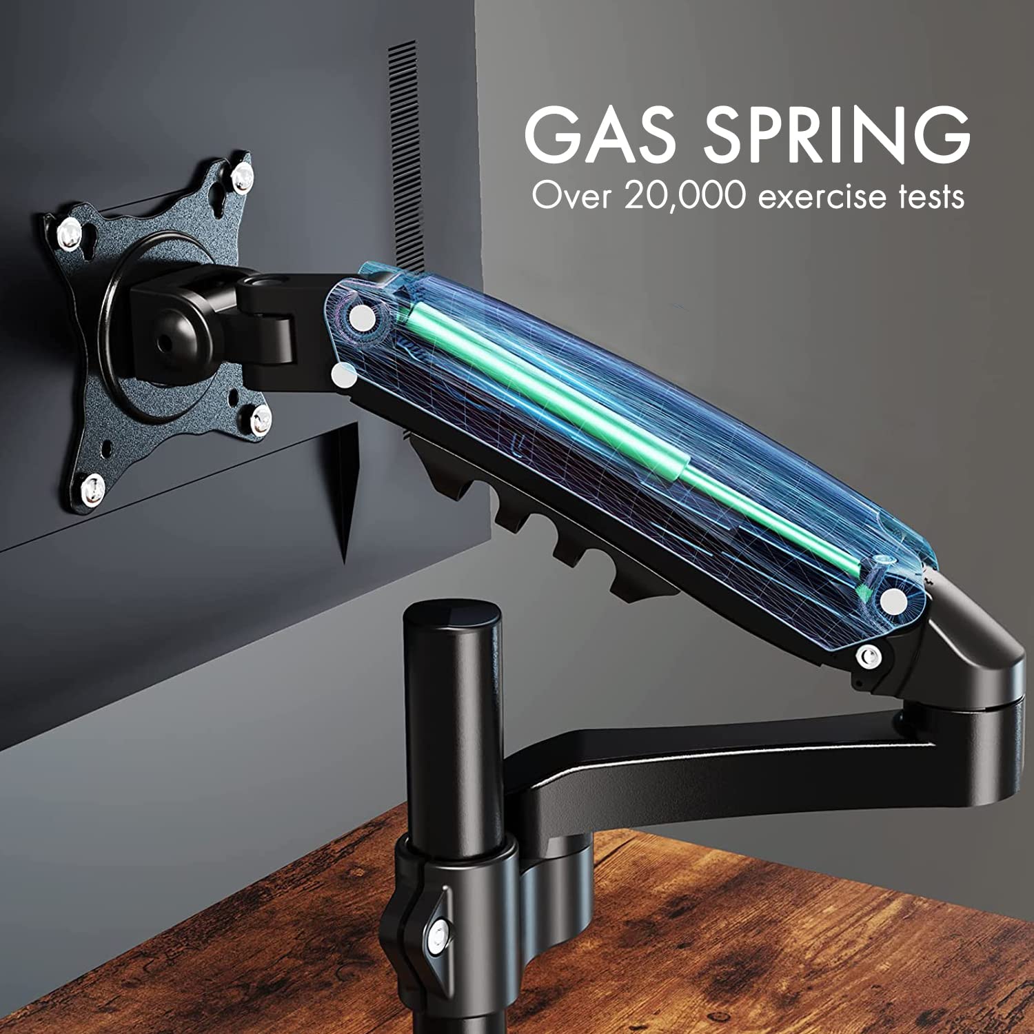 Amazon.com: Stellar Mounts Dual Spring LCD Monitor Arms with USB