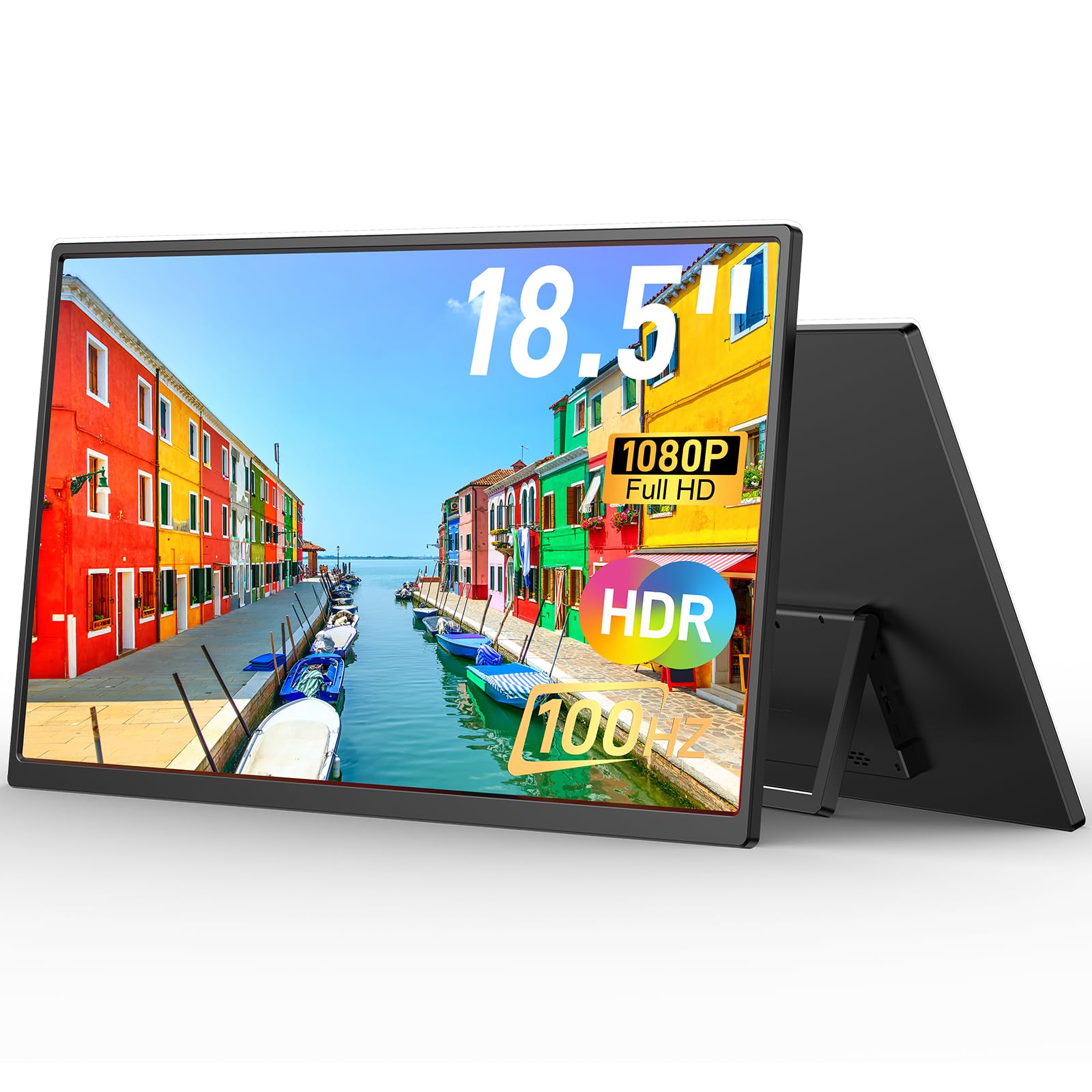 Amazon.co.jp: 18.5インチモバイルモニター Miktver 178°視野角