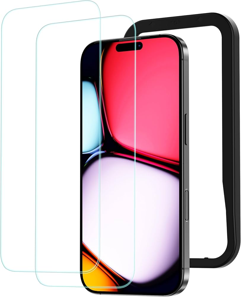 Amazon | NIMASO ガラスフィルム iPhone 16 pro/iPhone 17 用 強化