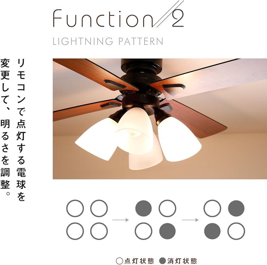 Amazon.co.jp : LOWYA ロウヤ 照明 シーリングファンライト シーリング