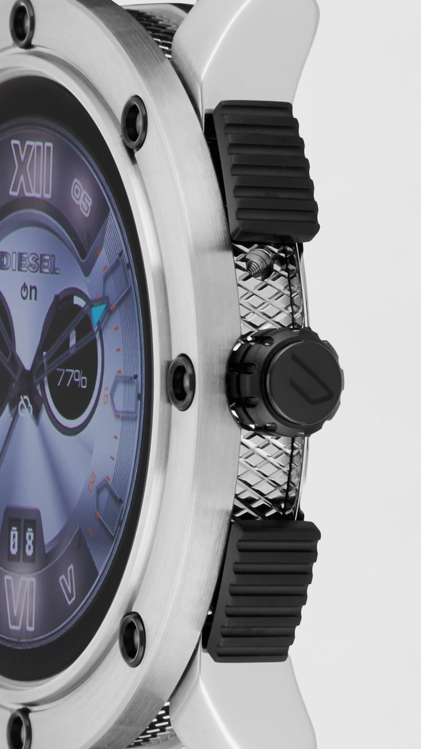 Buy Diesel Axial Digital Black Over sized dial Men's Watch-DZT2014