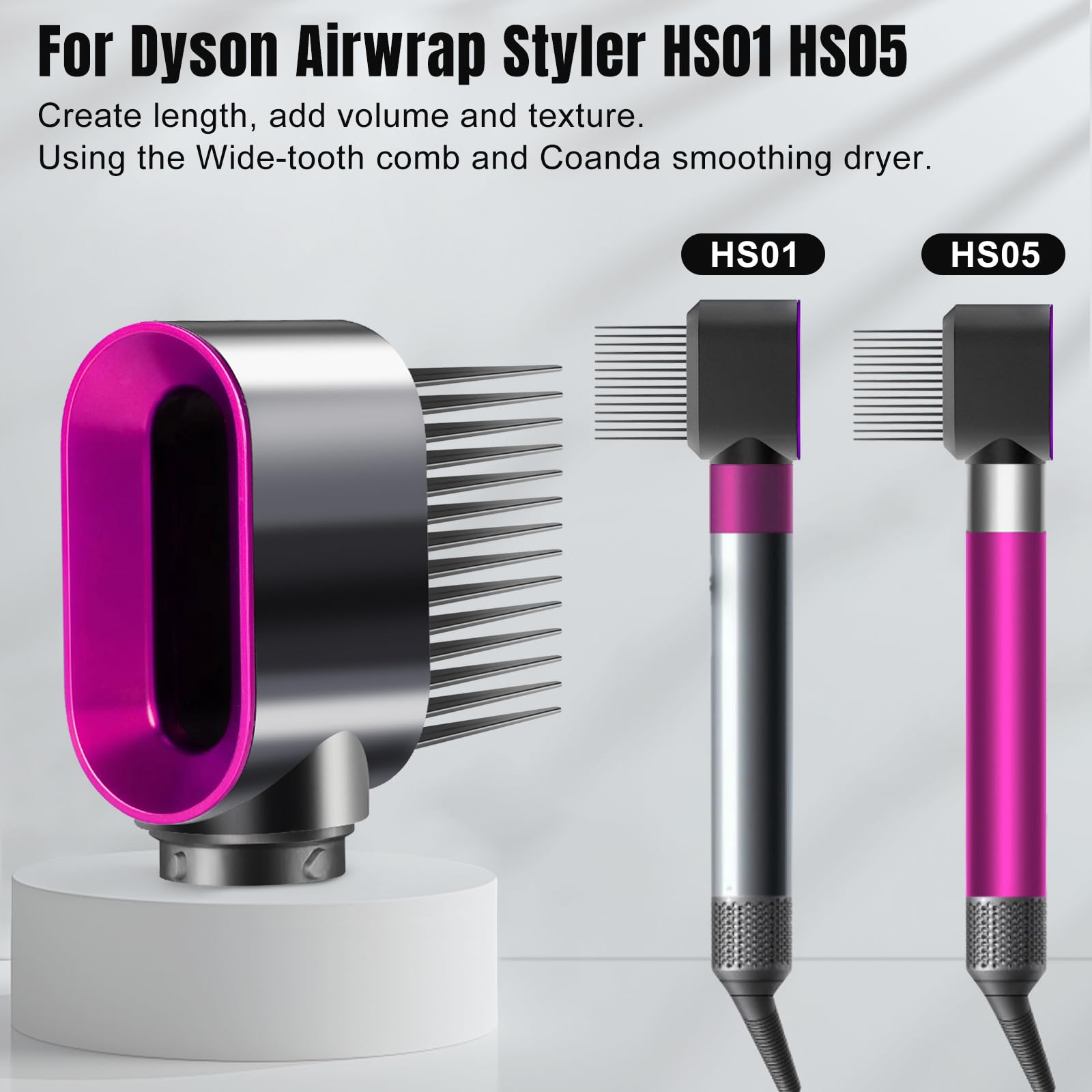 Amazon.com : Styling Air Nozzle with Wide-tooth Comb Attachment