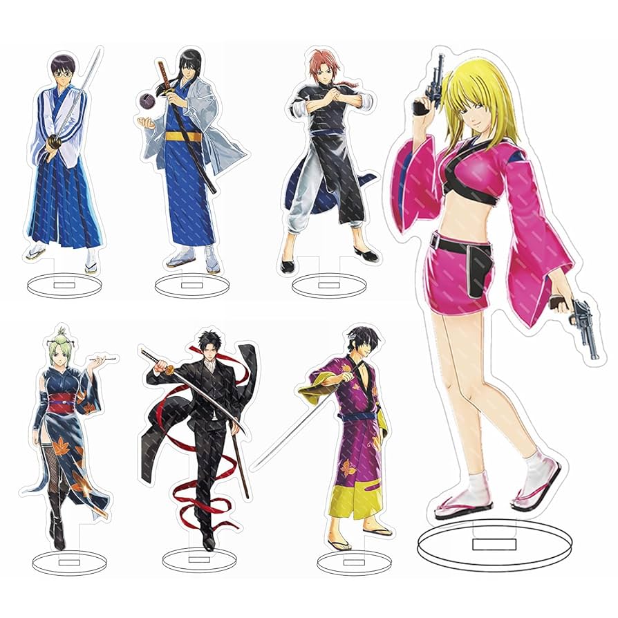 銀魂 風神雷神 アクリルスタンド アクスタ 坂田銀時 土方十四郎 銀魂