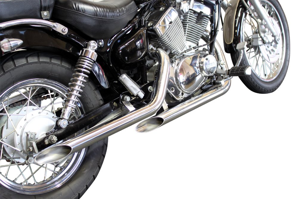 Amazon | U-CP ステンレス スラッシュカットマフラー ビラーゴ250