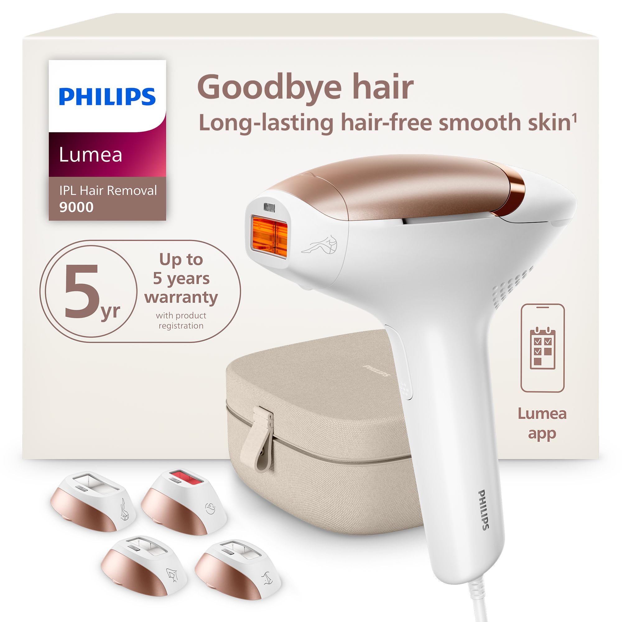 Amazon.com: Philips Lumea 9000 Series IPL Hair Removal Device