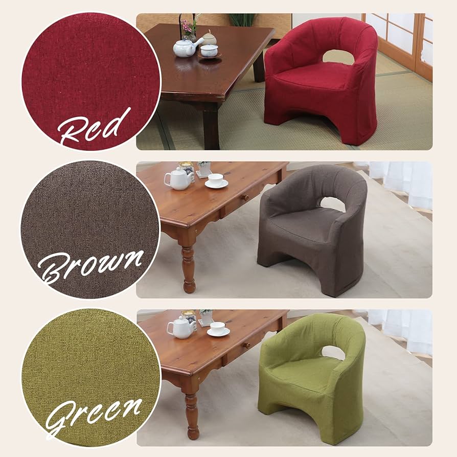 Amazon｜座椅子生活 明光ホームテック マジかる椅子 座椅子 (レッド