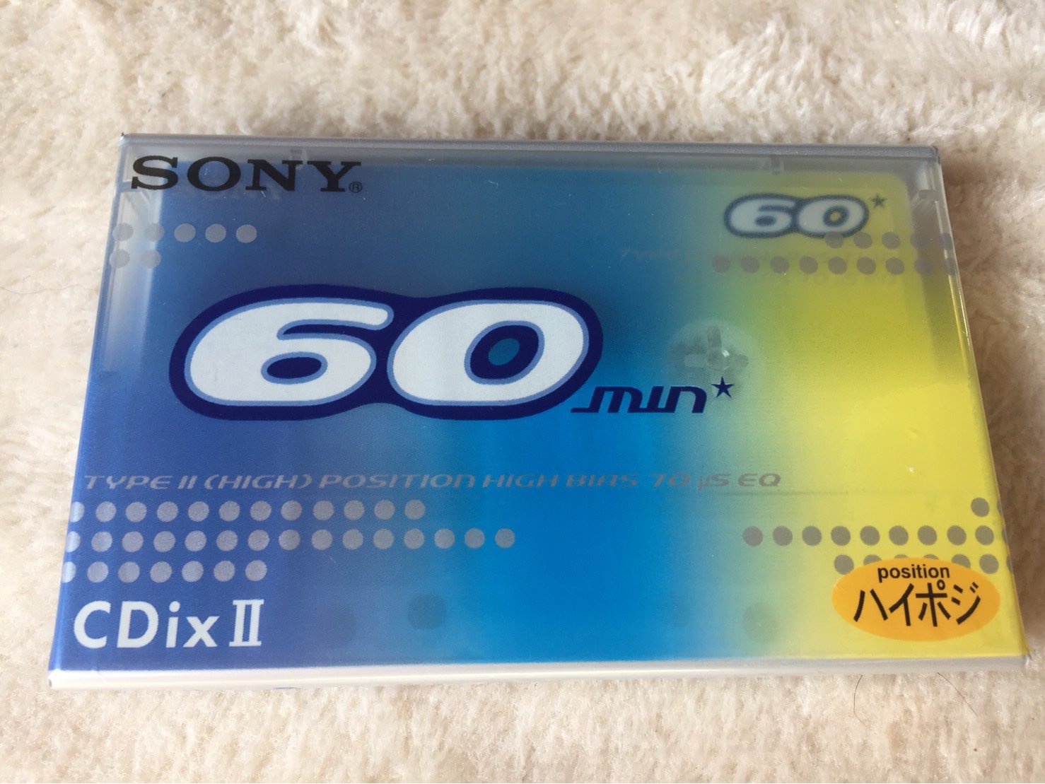 Amazon | SONY ソニー ハイポジションカセットテープ C-60CDX2H 60分