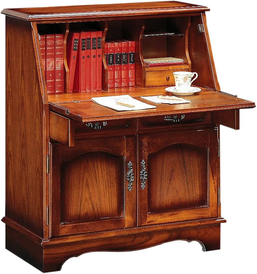 カリモク コロニアル ライティングビューロー デスク pcデスク