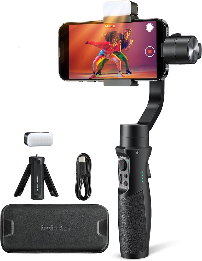 Amazon.com: hohem iSteady Mobile+ Kit Gimbal Stabilizer for