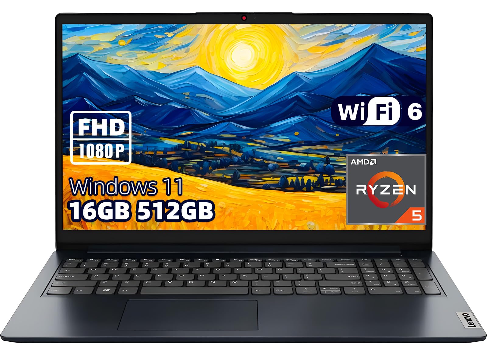 Lenovo IdeaPad 1 Laptop, 15.6