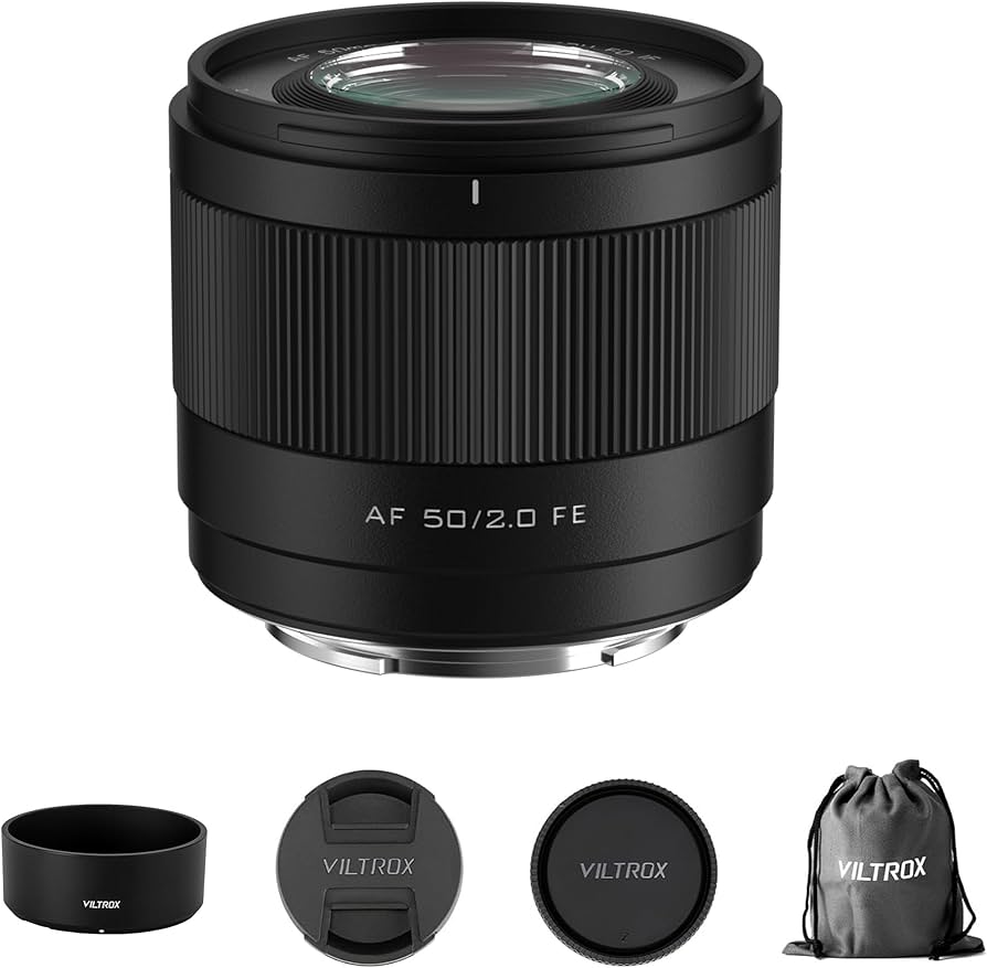 Amazon.com : VILTROX AF 50mm F2.0 Air Full-Frame Lens for Sony E