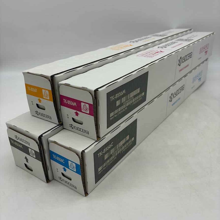Amazon.co.jp: 京セラ 純正品 TK-8556 K/C/M/Y 4色セット トナー