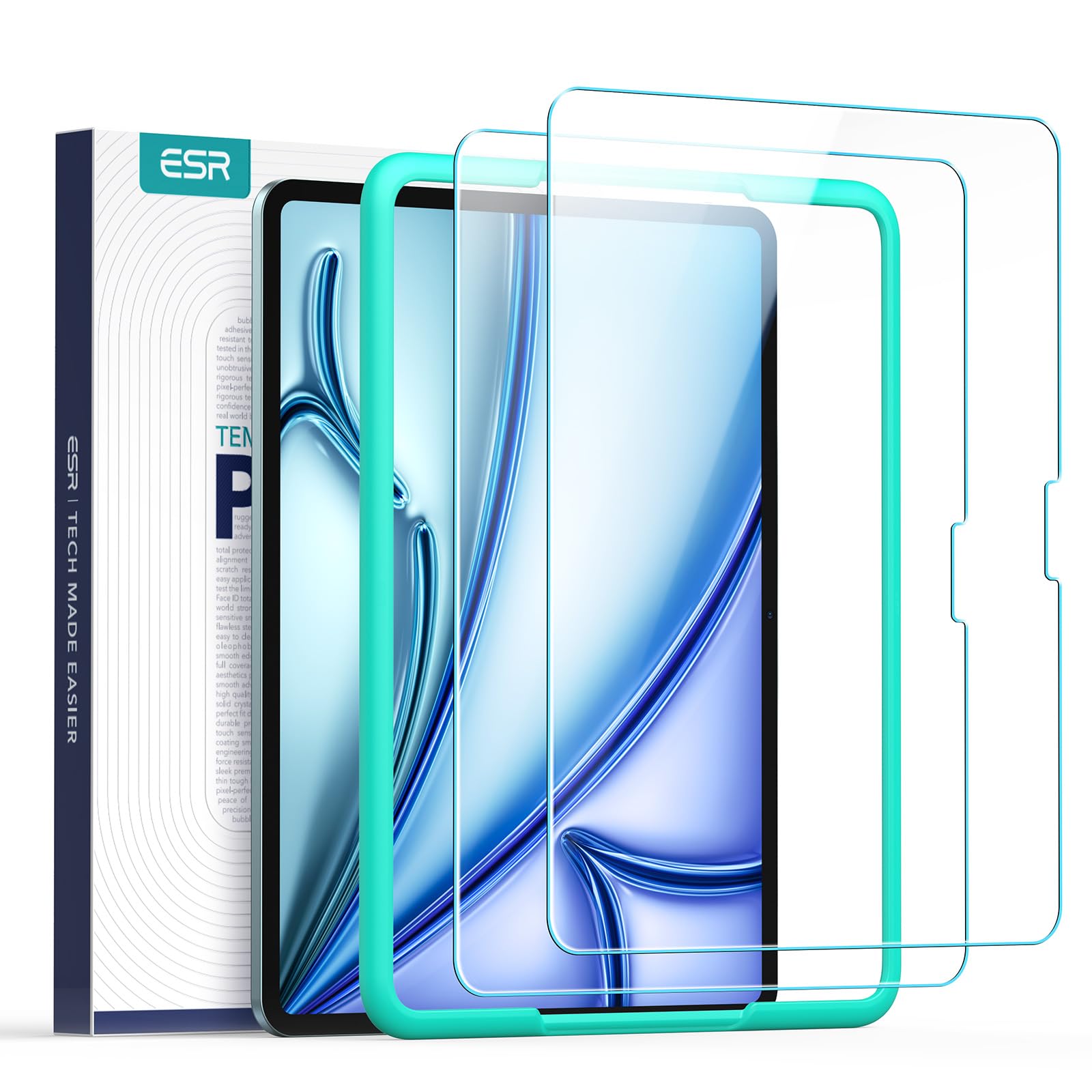 Amazon | ESR 2枚入り iPad Air 11インチ フィルム M3/M2 (2025/2024