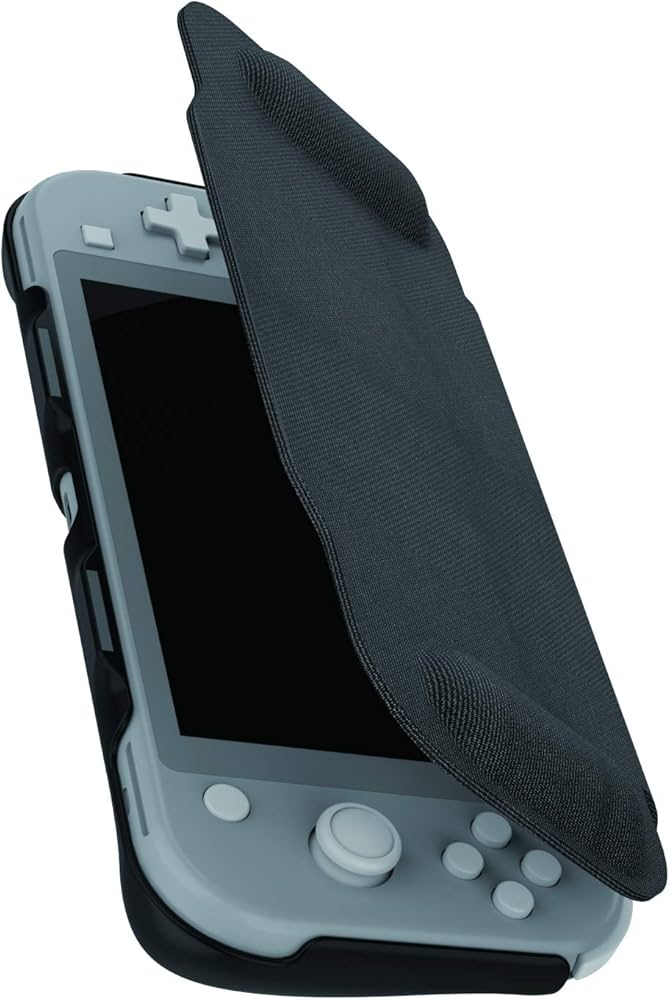 Amazon.com: Surge Nintendo Switch Lite Flip Cover Case - Grey
