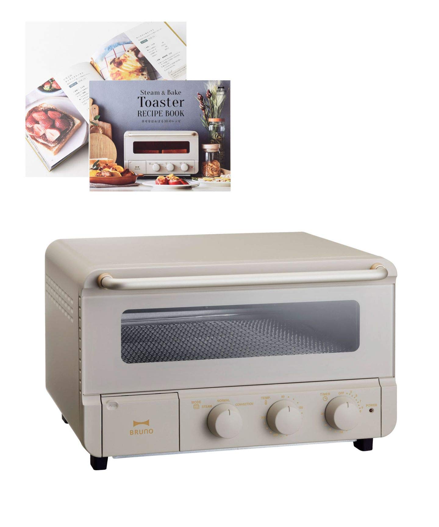 Amazon | BRUNO トースター 4枚 人気 スチーム機能 温度調節 タイマー
