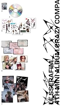 LE SSERAFIM - 4th Mini Album Crazy [Compact ver.] (KAZUHA ver