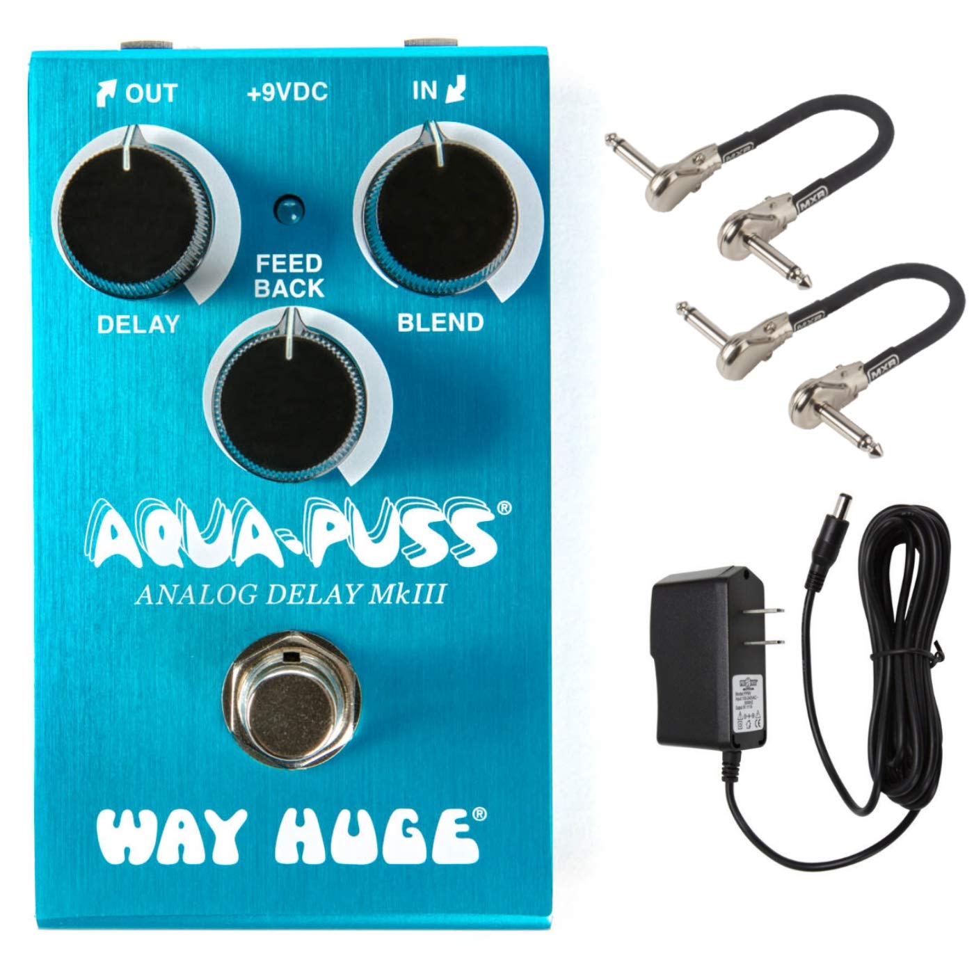 Amazon.com: Way Huge WM71 Aqua-Puss Analog Delay Effects Pedal
