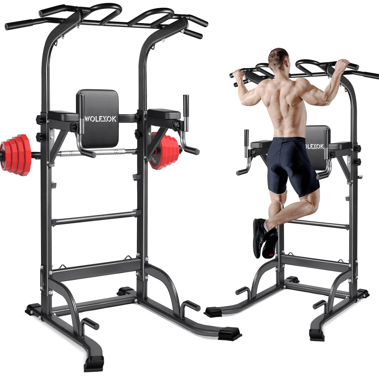 Amazon | 懸垂マシン 【7in1多機能・改良バー・耐荷重200kg