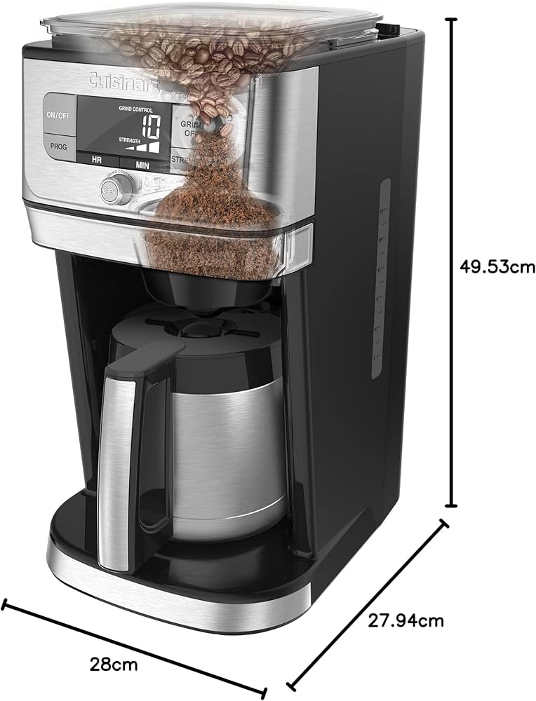 Amazon | Cuisinart DGB-850 バール グラインド&ブリュー 10カップ