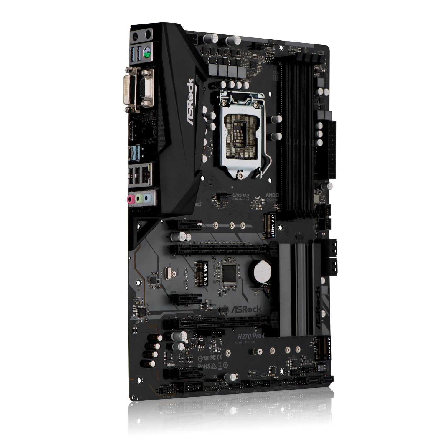 Amazon.com: ASROCK Intel H370 Chip Set ATX Motherboard H370 Pro4