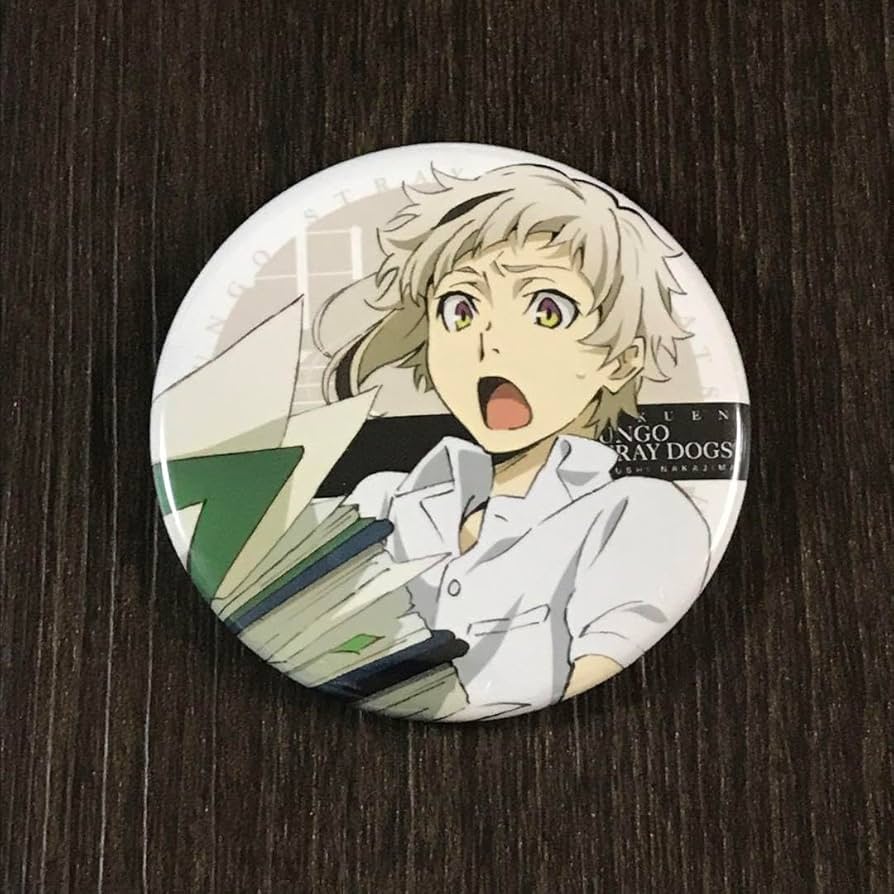 Amazon.co.jp: 文豪ストレイドッグス 学スト缶バッジ 中島敦 : おもちゃ