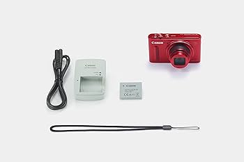 Canon SX610 HS PowerShot Point and Shoot Digital Camera - Red