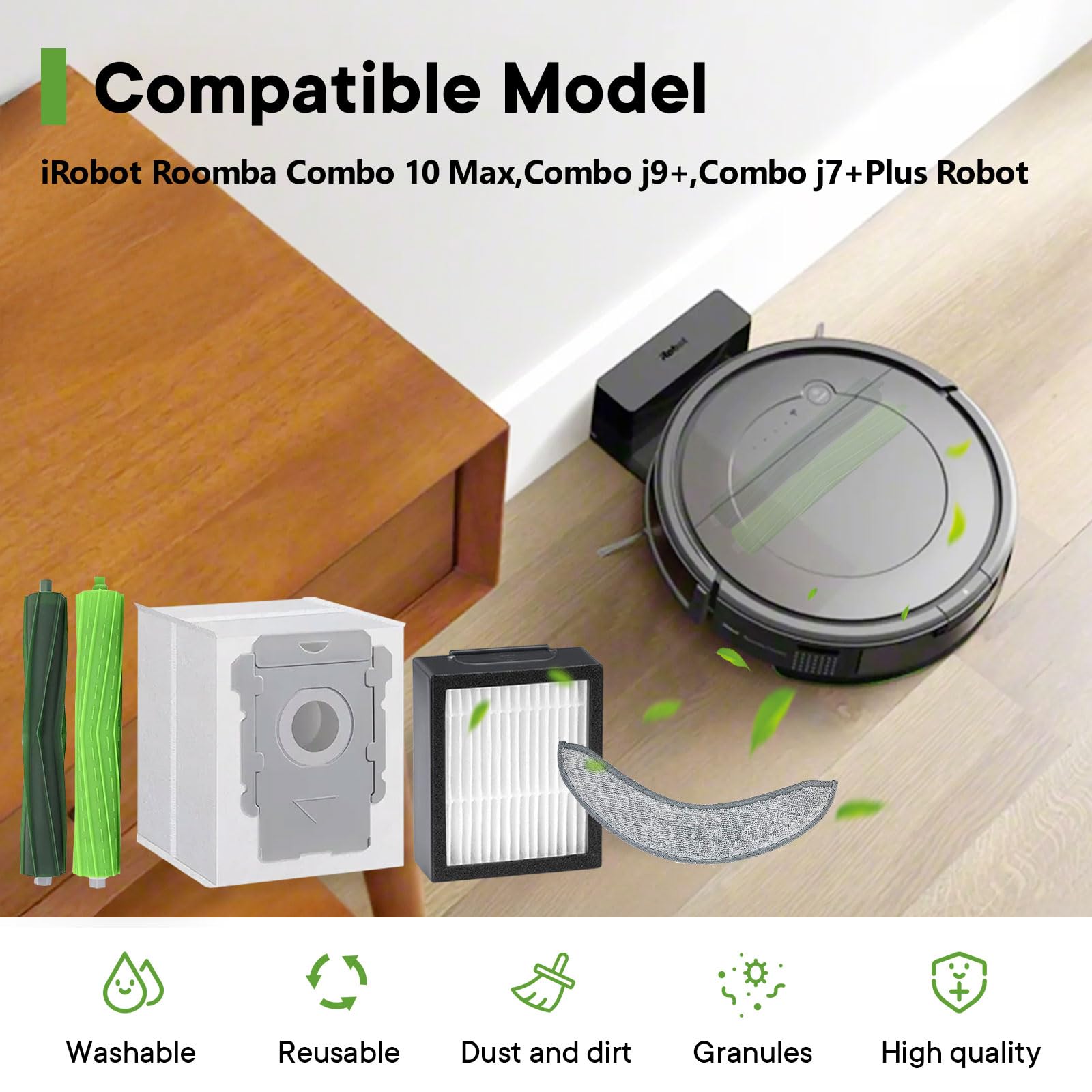 Amazon.co.jp: MIXEAL iRobot ルンバコンボ j9+、Combo j7+/Plus
