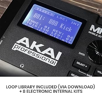 Amazon | Akai Professional サンプラー 8パッド SDカードスロット