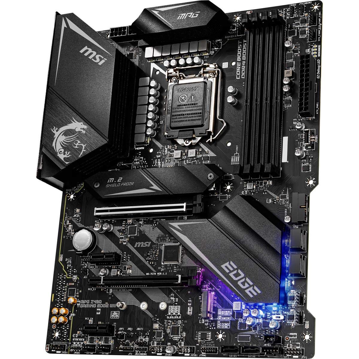 Amazon | MSI MPG Z490 Gaming Edge WiFi ATX Gaming Motherboard