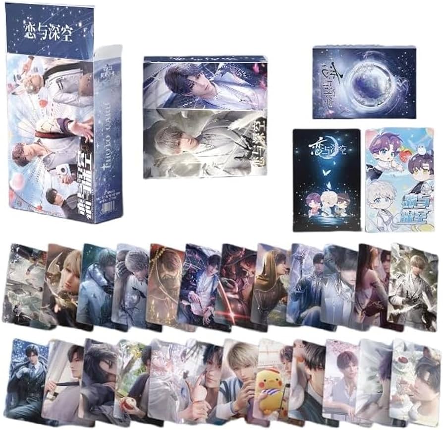 Amazon.co.jp: 恋と深空 カード 55枚 反射カード セイヤ レイ ホムラ
