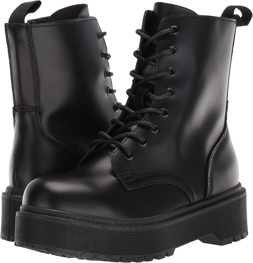 Amazon.com | YOKI Women's kenzo-06 Boot, Black, 8 Medium US | Mid-Calf