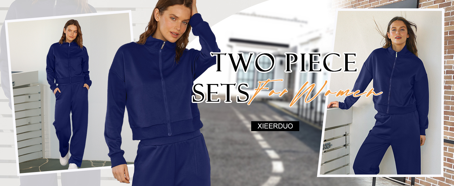 Amazon.com: XIEERDUO Lounge Sets for Women Fall Outfits 2025