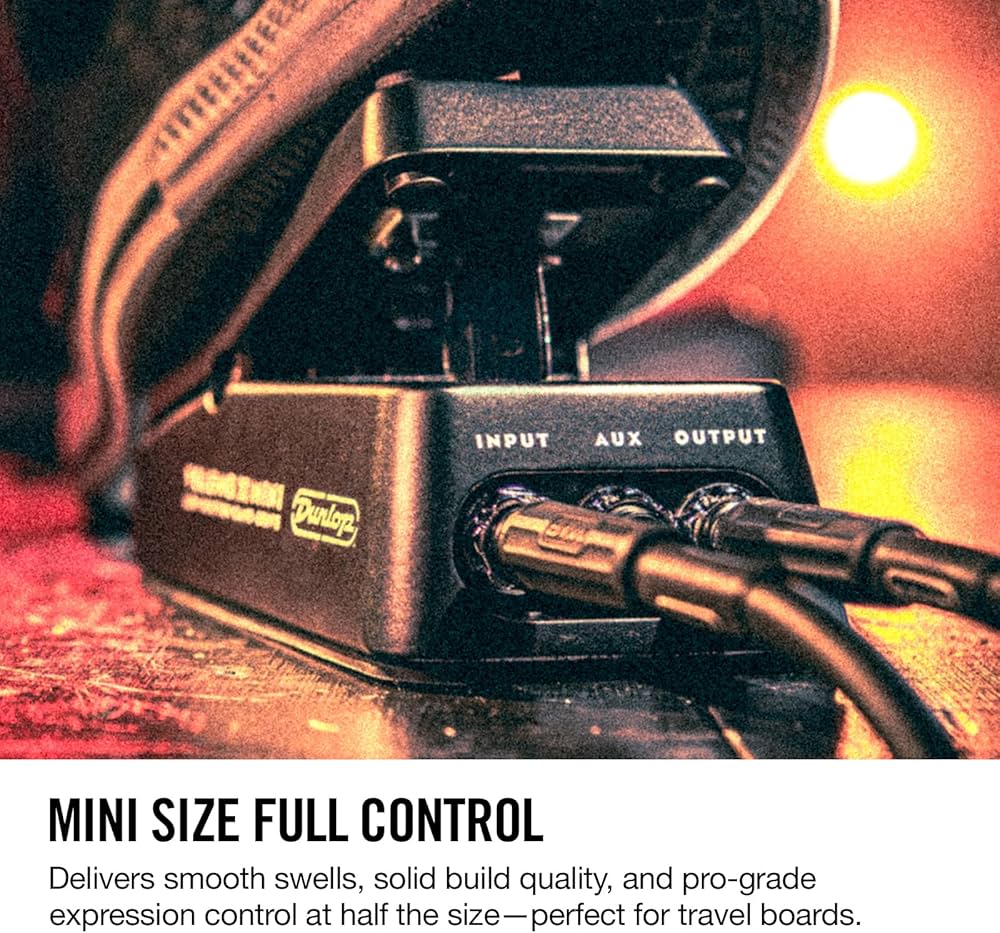 Jim Dunlop DVP4 Volume Pedal Mini, black : Amazon.co.uk: Musical