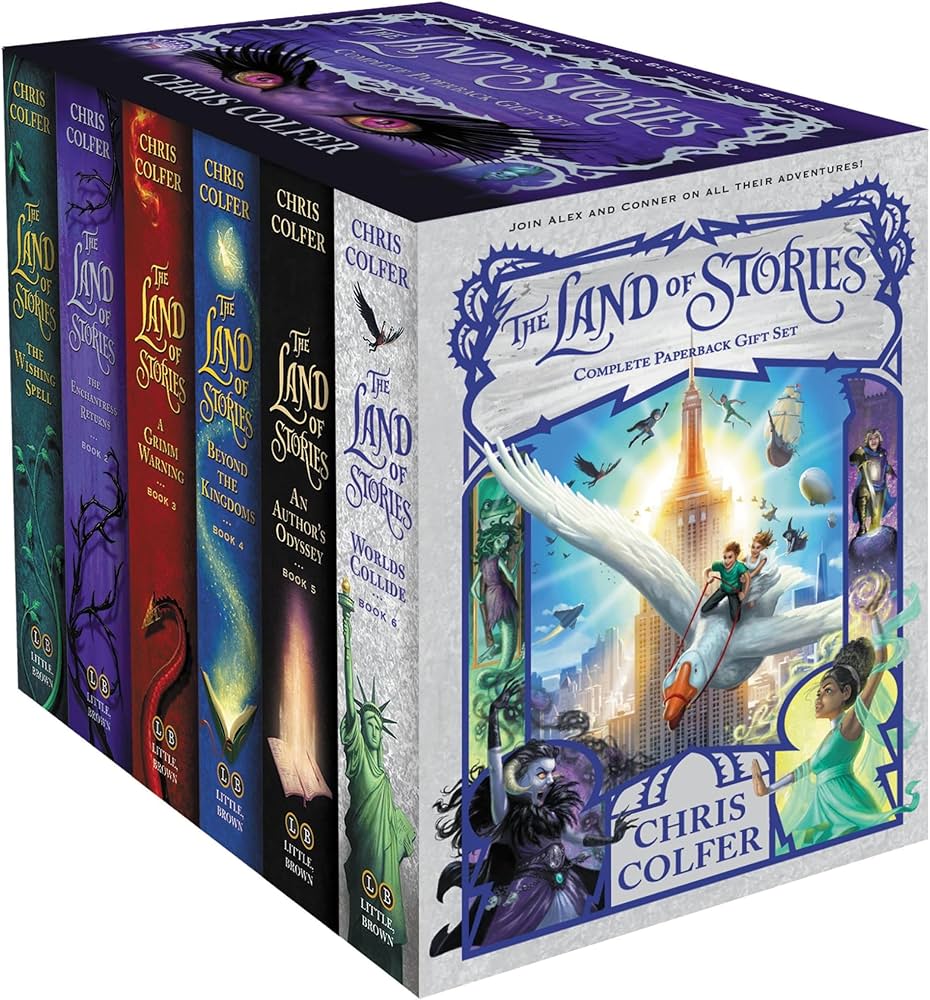 The Land of Stories Complete Paperback Gift Set: Colfer, Chris