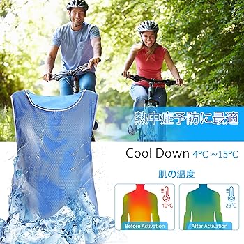 Amazon.co.jp: [Ulable] 冷却ベスト クールベスト 熱中症対策グッズ 暑