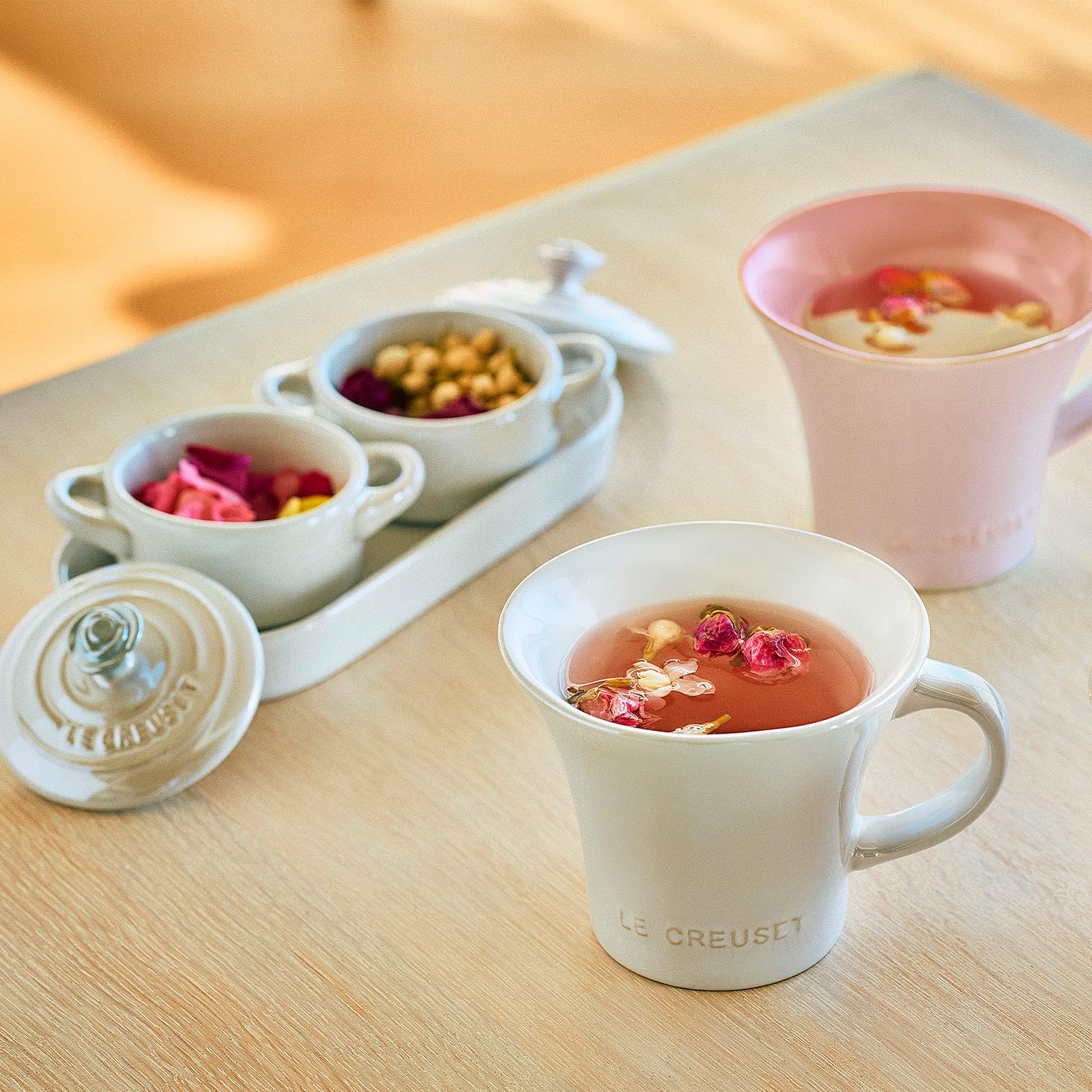 Amazon.co.jp: ル・クルーゼ(Le Creuset) 耐熱容器 プチ・ローズ