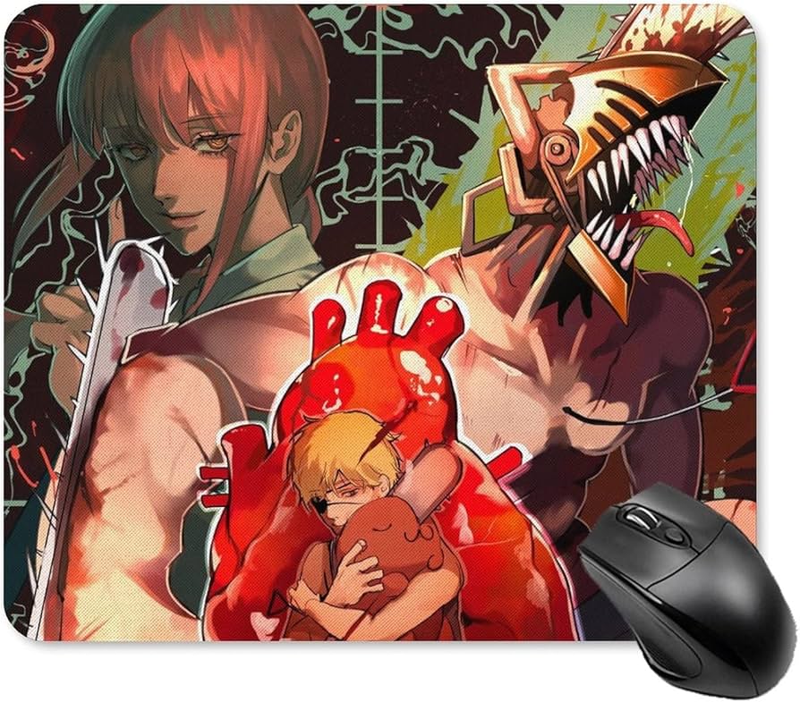 Amazon.co.jp: チェンソーマンマウスパッドマウスパッド ゲーミング