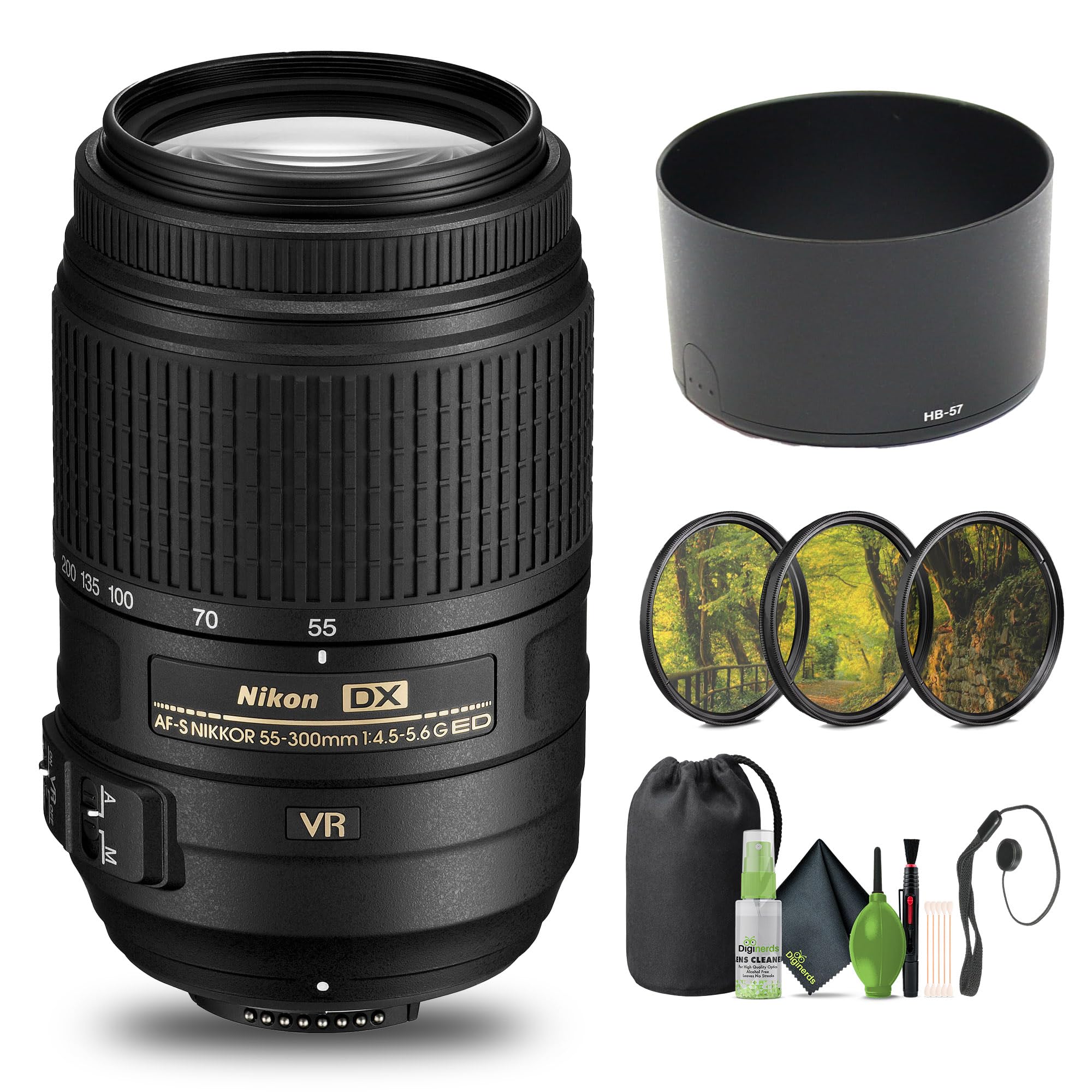 Amazon.com: Nikon - AF-S DX NIKKOR 55-300mm f/4.5-5.6G ED VR