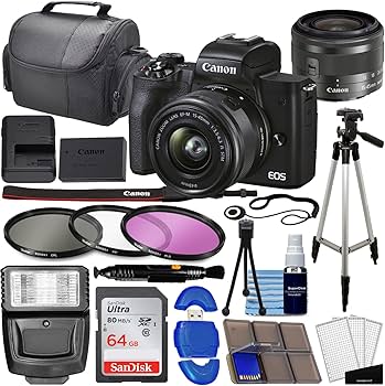 Amazon.com : Canon EOS M50 Mark II Mirrorless Digital SLR with 15