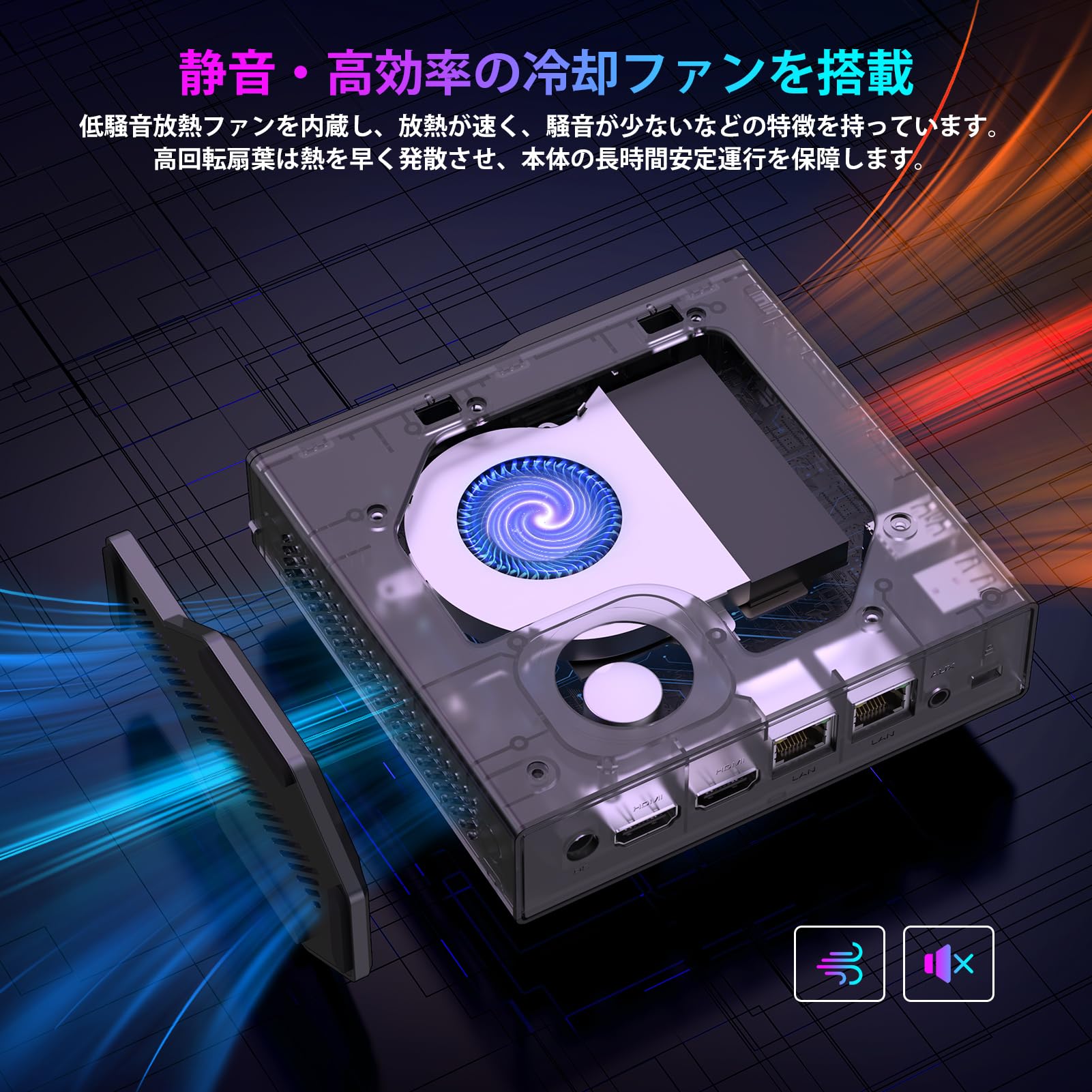 Amazon.co.jp: ミニpc n100 mini pc 2024革新版カクカク感じない最大