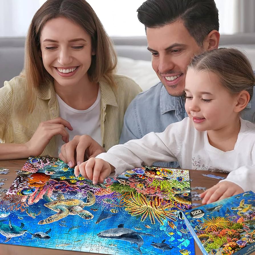 Amazon.com: JOYZEXY 500 Piece Puzzles for Adults, Underwater World